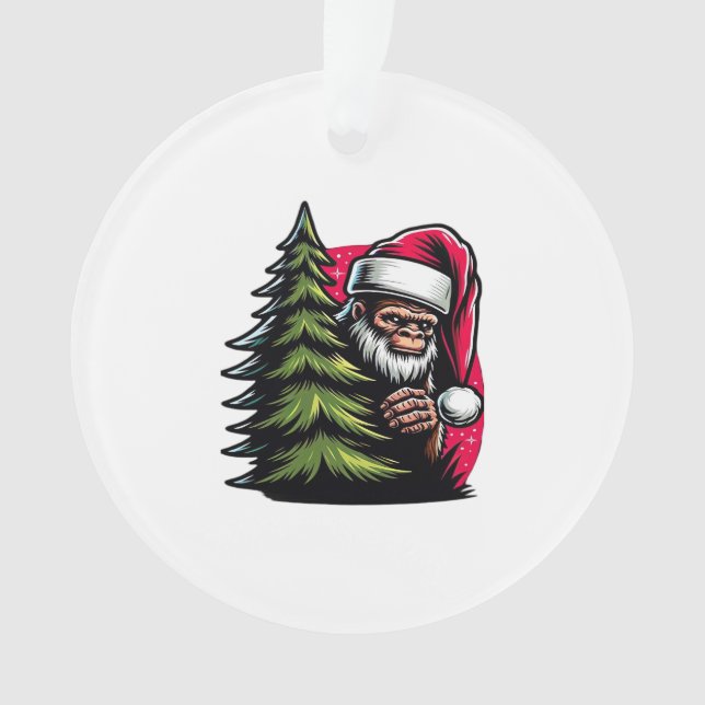 Ornamento Um Natal de "Peek A Boo" (Frente)