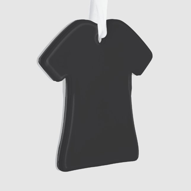 Ornamento Uma imagem azul escuro sólida sem gradientes de ca (Frente)