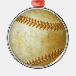 Ornamento Único de Árvore de Natal de Baseball