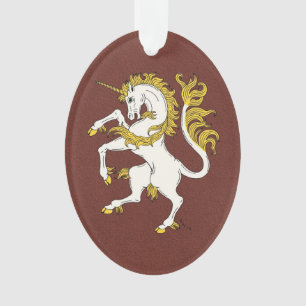 Ornamento Unicorn Rampant