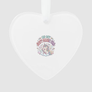 Ornamento Unicórnio Na Minha Era De Magia Suave Produto Esti
