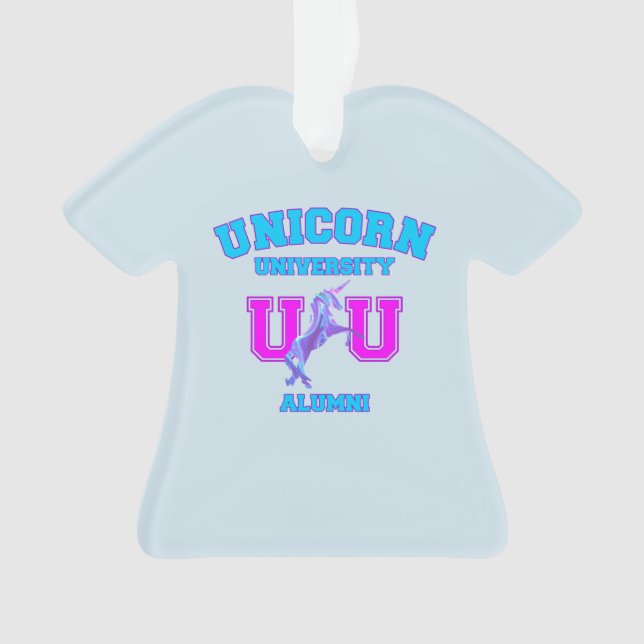 Ornamento Universidade Unicorn (Frente)