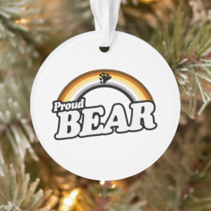 Ornamento Urso e Orgulhoso