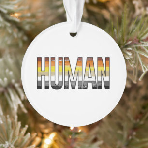 Ornamento Urso Humano