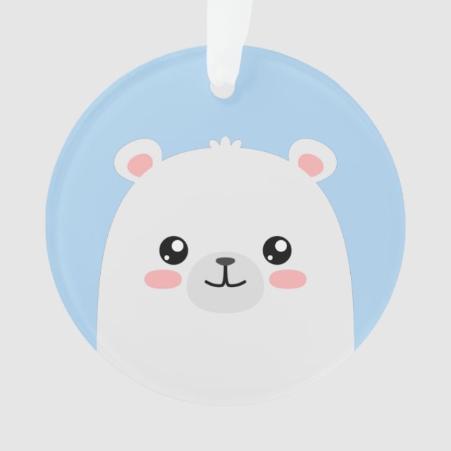 Ornamento Urso polar (Frente)