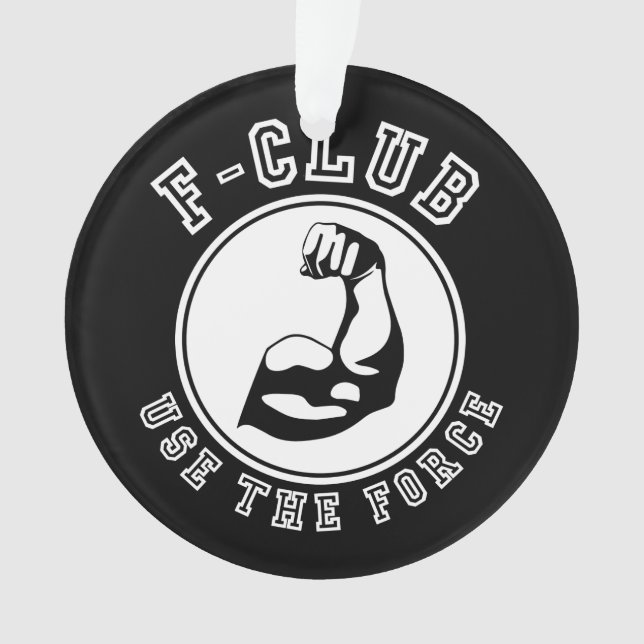 Ornamento Use a força (Frente)