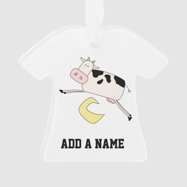 Ornamento Vaca Salta Sobre Lua (Frente)