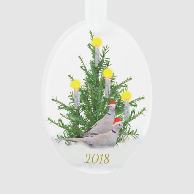 Ornamento Vacas de Natal (Frente)