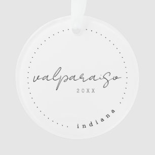 Ornamento Valpariaso, Indiana EM Viagem Estados Unidos Simpl