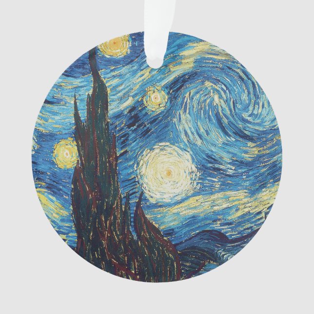 Ornamento Van Gogh Starry Night Classism Arte (Frente)