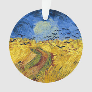 Ornamento Van Gogh Wheat Fields impressionista Painting