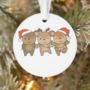 Ornamento Vendedores de Natal Cachorros