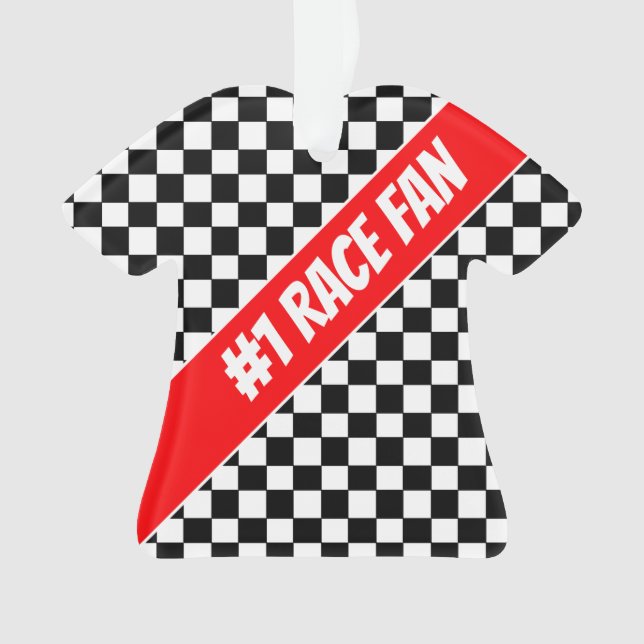 Ornamento Verificar Design com Vermelho (Frente)