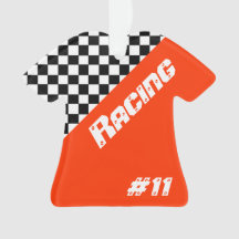 Verifique o padrão em preto e branco com laranja