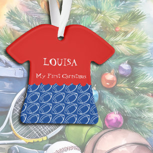 Ornamento Vestido de Natal da desportista