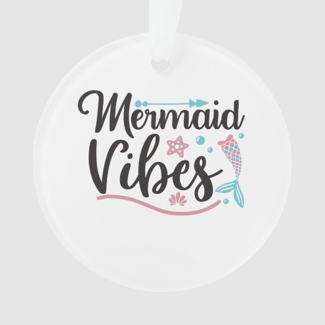Ornamento Vibrações de Sereia (Frente)