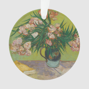 Ornamento Vincent Van Gogh Oleander pintura em flor