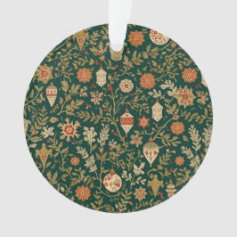 Ornamento Vintage Christmas Pattern - Acrylic Ornament