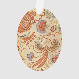 Ornamento Vintage Coral Pattern Floral Paisley