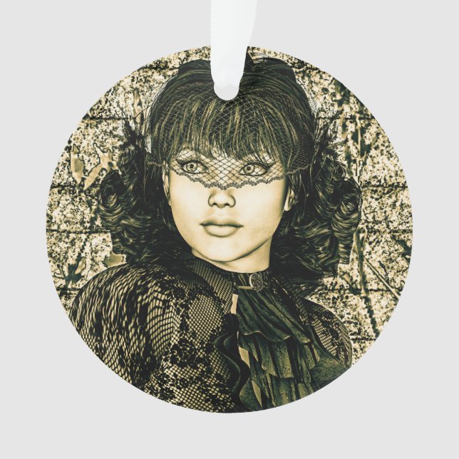 Ornamento Vintage Lady (Frente)