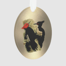 Ornamento Vintage Red Black Magellanker Natal