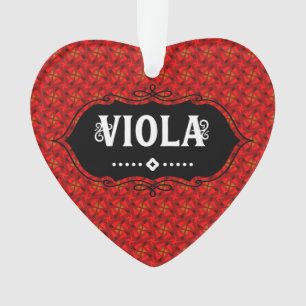Ornamento Viola Emblem
