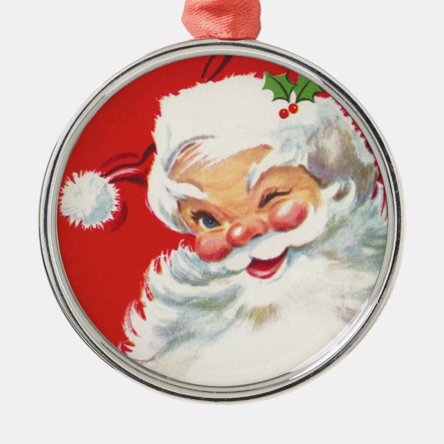 Ornamento Vitoriano Santa Claus (Frente)