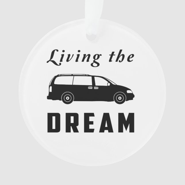 Ornamento Vivendo o sonho (Frente)