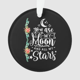 Ornamento Você É Minha Lua E Todas As Estrelas
