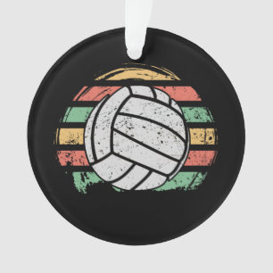 Ornamento Voleibol de Retro Vintage