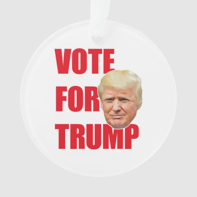 Ornamento Votar para o trunfo (Frente)