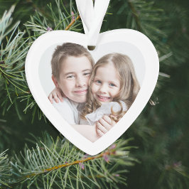 Ornamento Vovó Vovô Foto Natal