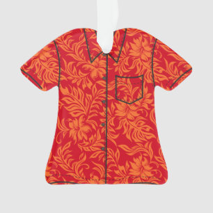 Ornamento Waikiki Hibiscus Hawaiian Pareau Flora Aloha