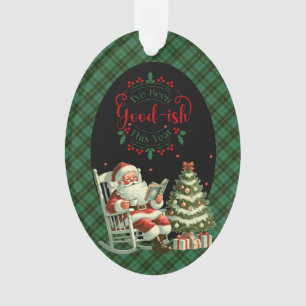 Ornamento Wallace Caça Natal Tártan Escocês