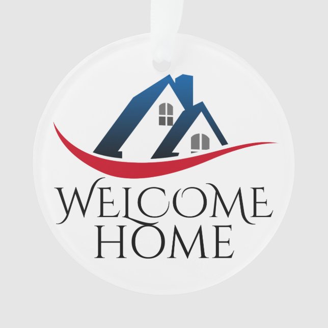 Ornamento Welcome Home (Frente)