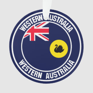 Ornamento Western Australia Round Emblem