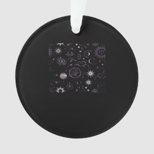 Ornamento Whimsigoth Sun Moon Witchy Classic