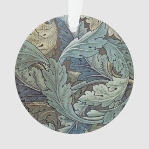 Ornamento William Morris Acanthus Sage Flower Floral Botânic