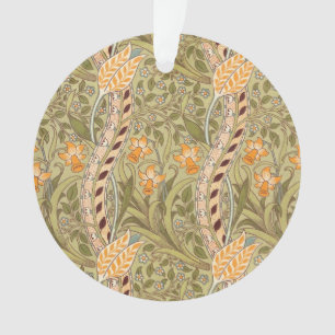 Ornamento William Morris Daffodil Garden Flower Classic Bota