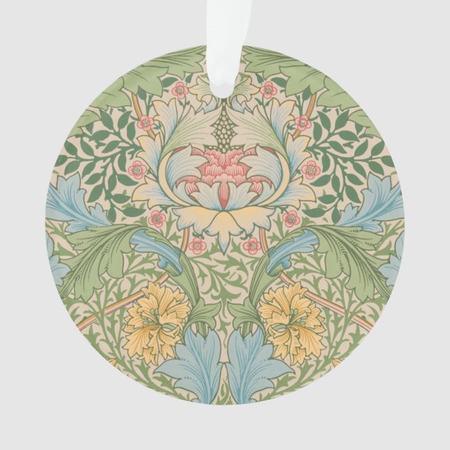 Ornamento William Morris Flor de Murta Floral Botânico (Frente)