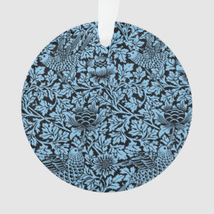 Ornamento William Morris Floral Pattern Bird Anenome