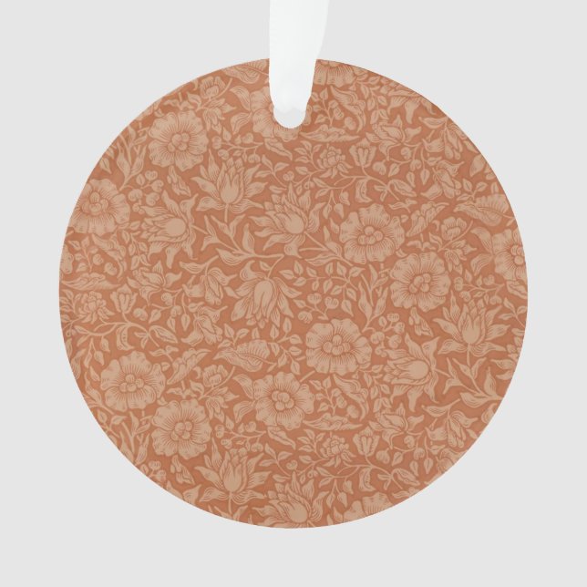 Ornamento William Morris Mallow Floral Wallpaper Design (Frente)