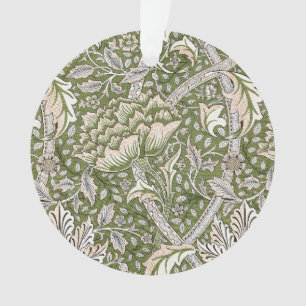 Ornamento william morris windrush flores florais clássicas