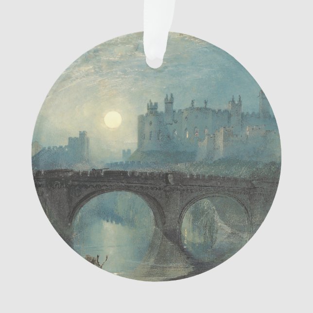 Ornamento William Turner Alnwick Castle (Frente)