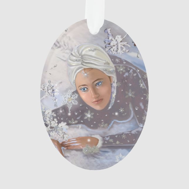 Ornamento Winter Snow Queen (Verso)