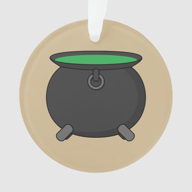Ornamento Witch Cauldron (Frente)