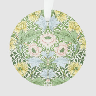 Ornamento Wm Morris Myrtle Floral Arte Nova Brilhante
