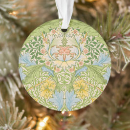 Ornamento Wm Morris Myrtle Floral Arte Novo Pastel