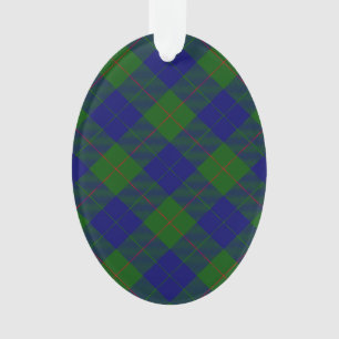 Ornamento Xadrez azul-tartã-barclay