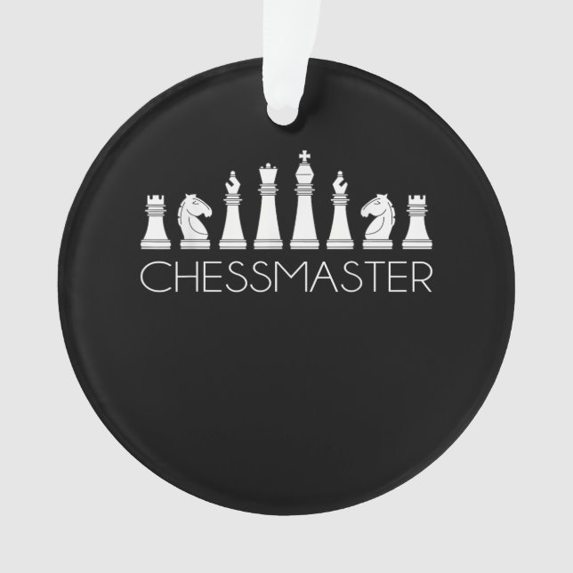 Ornamento Xadrez - Chessmaster (Frente)